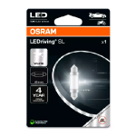 OSRAM LED C5W / 0,8W / 12V / 6000K / WHITE / (2 шт) / 4062172401173 / 21-5135  :: OSRAM LED C5W