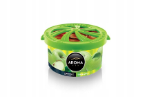 Освежитель воздуха для автомобиля AROMA Organic Green Apple / 5907718921014 / 25-2051 :: Освежители воздуха для автомобилей