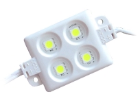 Светодиодный модуль 4 x 5050 SMD 12V белый / Цена действительна при покупке от 200 штук / 05-605 :: Clearance