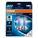 OSRAM H7 halogēna spuldzes COOL BLUE BOOST / 80W / 1000Lm / Līdz 5500K / 4062172388221 / 21-2591 :: OSRAM COOL BLUE BOOST / COOL BLUE HYPER