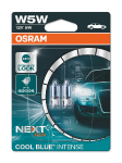 Bulb W5W / Turn signal bulb / COOL BLUE INTENSE (NEXT GEN) / W2.1x9.5d / 5W / 12V / 50Lm / up to 4000K / Auxiliary lighting lamps / 4062172215060 / 21-2978 :: OSRAM COOL BLUE INTENSE (NEXT GEN)