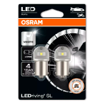 OSRAM LED лампы R10W, 1W, 12V, 6000K, LEDriving SL серия / 4062172222846 / 21-2930 :: OSRAM галогеновые R5W / R10W