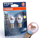 OSRAM Pagrieziena rādītāju spuldzes DIADEM CHROME PY21W 4008321972774 :: OSRAM Pagrieziena rādītāju spuldzes / Stop signāla spuldzes