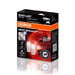 OSRAM LED bulbs W5W, 1W, 12V, 5700K, NIGHT BREAKER LED series / 4062172367424 / 21-401 :: LED spuldžu komplekti