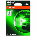 OSRAM BAX9s 6W ULTRA LIFE SPULDZES (x2) 4008321415325 :: OSRAM halogēna BA9s