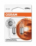 OSRAM Габаритные галогенные лампы BA9S 5W ORIGINAL (x2) 4050300647258