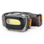 LED headlamp / COB / 3хААА (not included) / 150Lm / IPX3 / 15m / 4h / 5903293021996 / 25-321 :: LED переносные лампы и фонарики