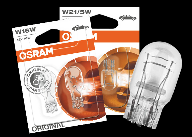 OSRAM halogēna W16W / W21W